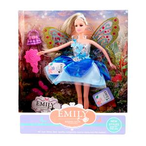 BONECA BORBOLETA EMILY AZUL