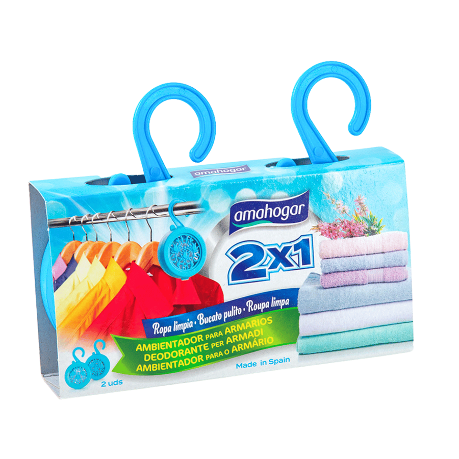 AMAHOGAR AMBIENTADOR 2X1 ROUPA LIMPA