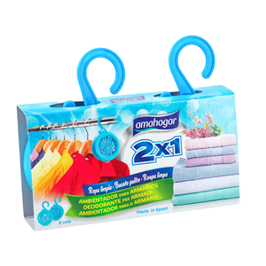 AMAHOGAR AMBIENTADOR 2X1 ROUPA LIMPA