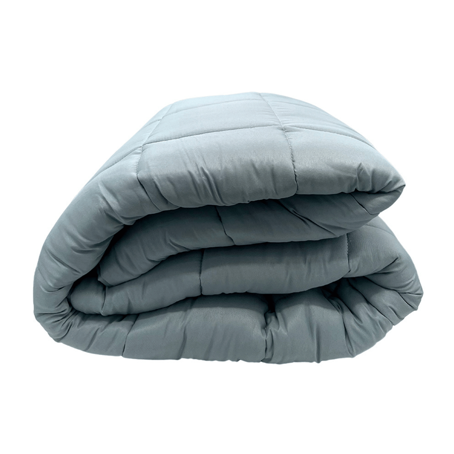 EDREDÃO MONT BLANC CINZA CASAL 230X260CM