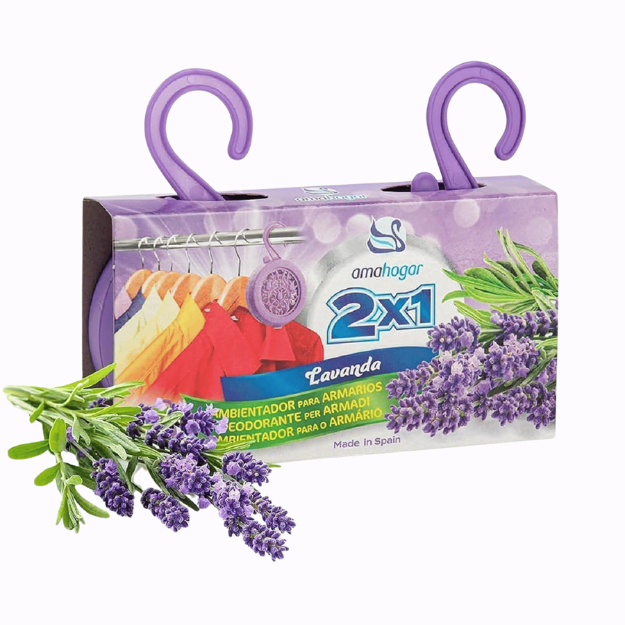 AMAHOGAR AMBIENTADOR 2X1 LAVANDA