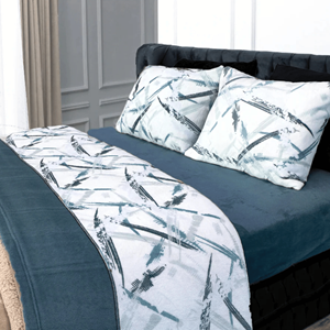 JOGO CAMA 260X280 SEDALINA ARTE AZUL CASAL