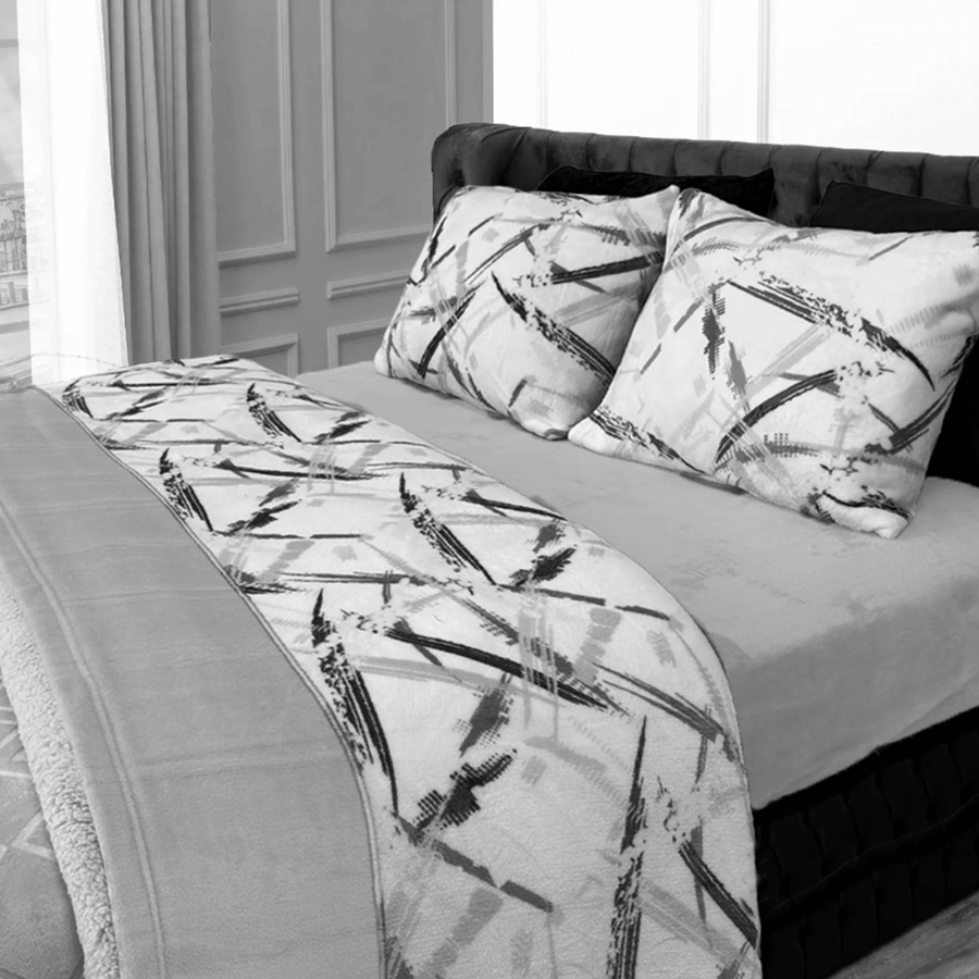 JOGO CAMA 260X280 SEDALINA CINZA CASAL