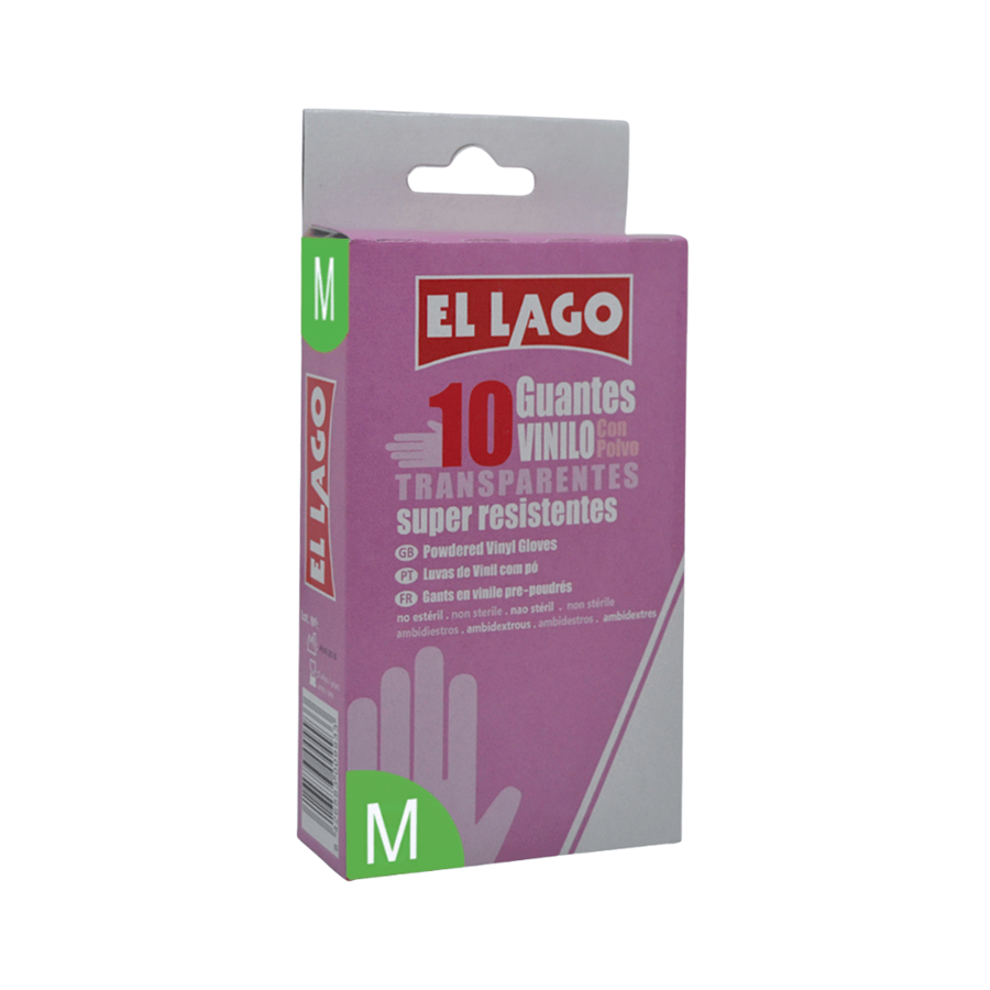 EL LAGO LUVAS C/10 VINIL T.MED.