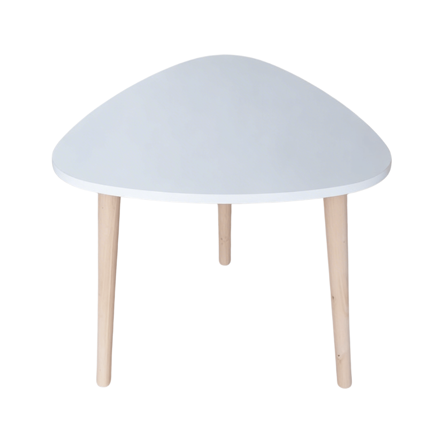 MESA APOIO C/TPO BRANCO 48X48X46CM