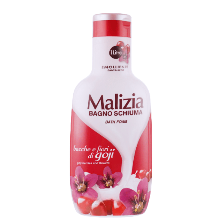 MALIZIA GEL BANHO GOJI BAGAS E FLORES 1L