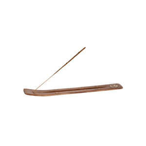 QUEIMADOR DE INCENSO EM MADEIRA