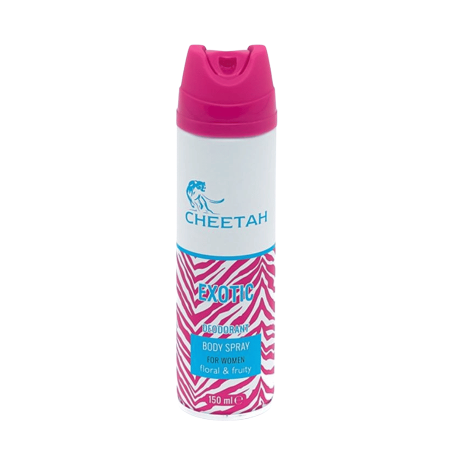 CHEETAH DEO SPRAY EXOTIC 150ML