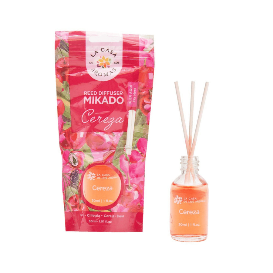 C.AROMAS MIKADO 30ML CEREJA