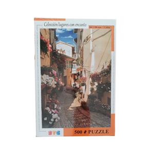 PUZZLE RUA FLORES 500PCS