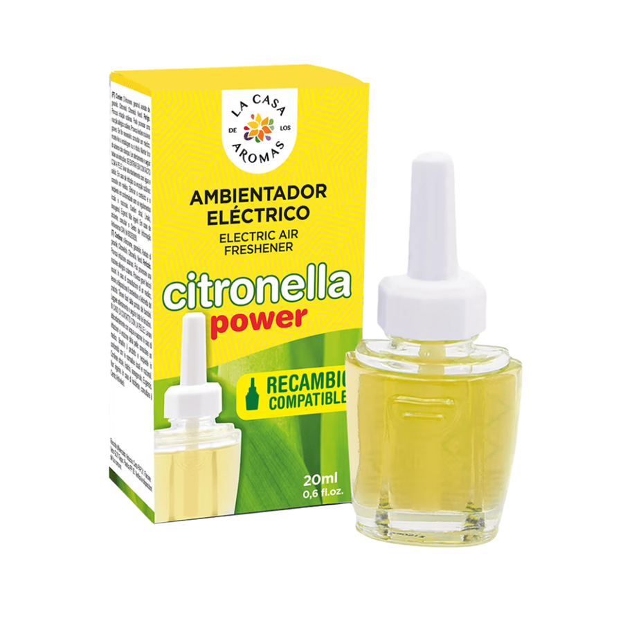 CASA AROMAS RECARGA AMB. ELECT. CITRONELA