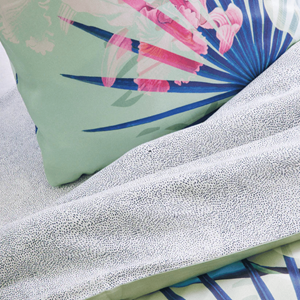 C. LACROIX CAPA EDREDÃO 240X220CM MULTI VERT PARADIS