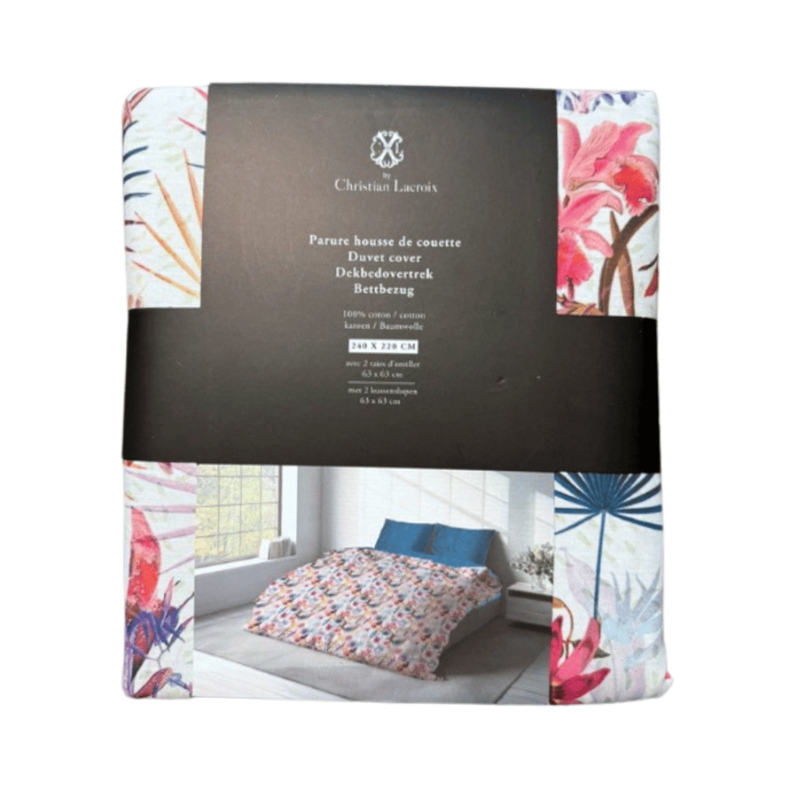 C. LACROIX CAPA EDREDÃO 240X220CM MULTI PETROL