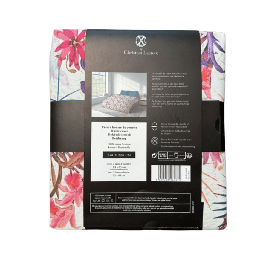 C. LACROIX CAPA EDREDÃO 240X220CM MULTI PETROL