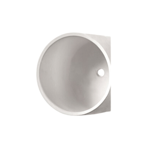 HAVANI VASO CER. LEAF CINZA