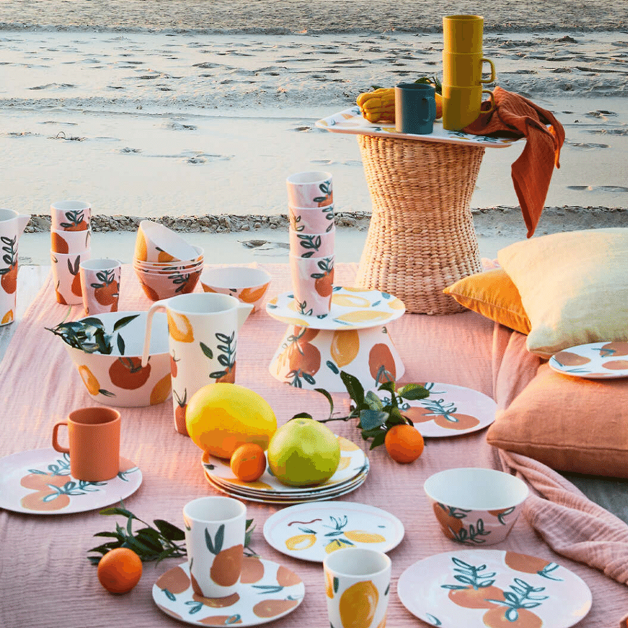 SALADEIRA BAMBU PEQ.  SUMMER PINK