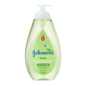 JOHNSON CHAMPÔ CAMOMILA 750ML C/DISPENSADOR