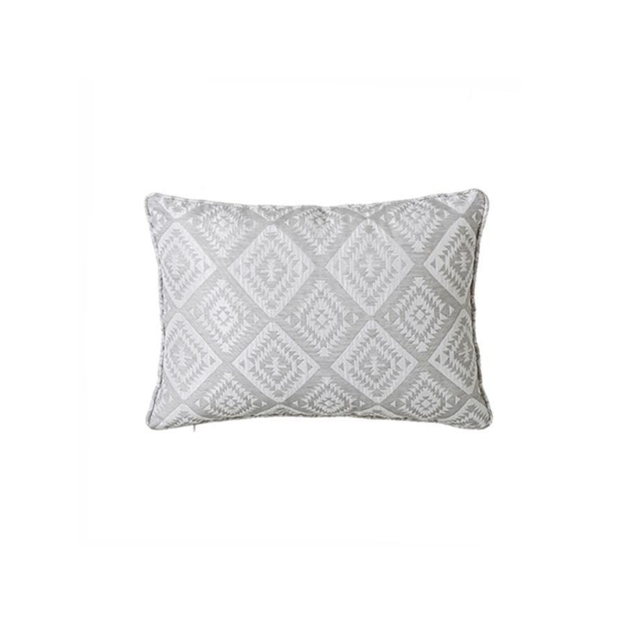 ALMOFADA CINZA INCA 45X33CM