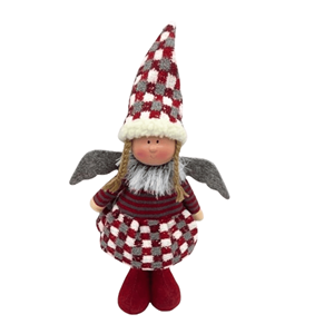 BONECA NATAL QUADRADOS 48X21X10CM BONECA NATAL QUADRADOS 48X21X10CM