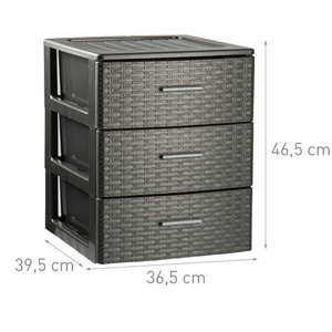 MÓDULO 3GAV. RIN RATTAN ANTRACITE