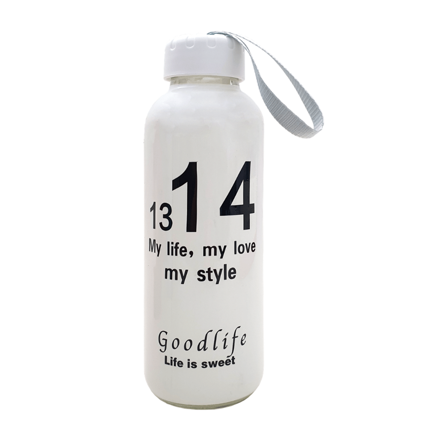 GARRAFA VIDRO BRANCA