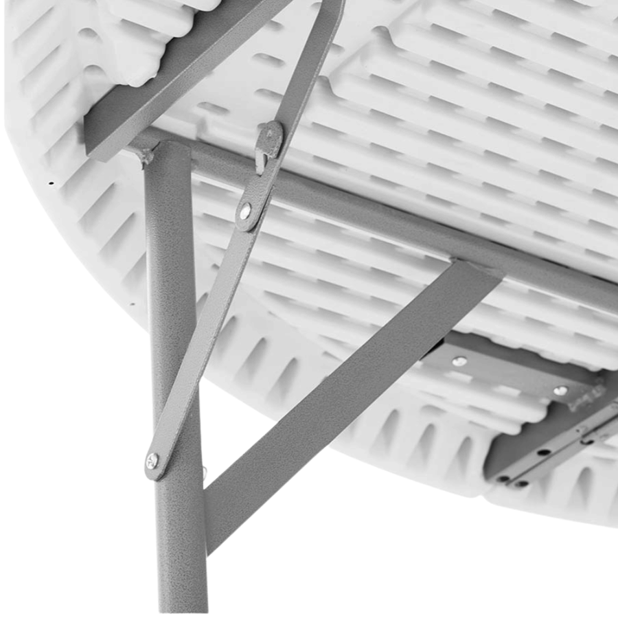 MESA DOBRÁVEL 150X74CM REDONDA