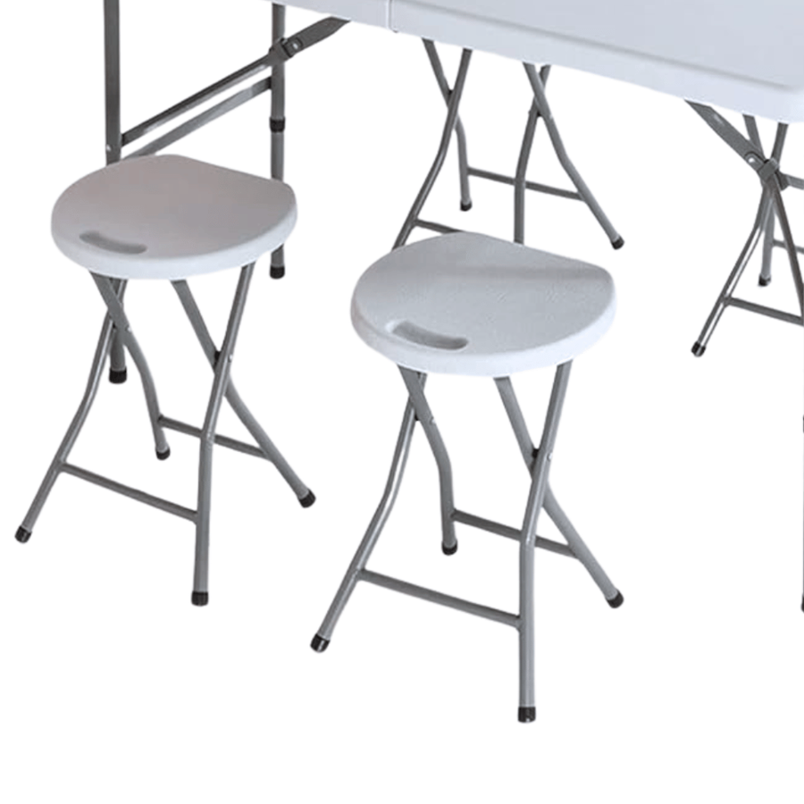 BANCO DOBRÁVEL 30X45CM REDONDO