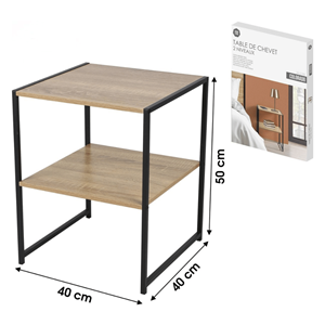 MESA COLORADO 40X40XH50CM