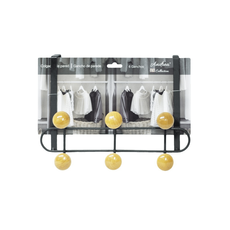 CABIDE PORTA 6 GANCHOS