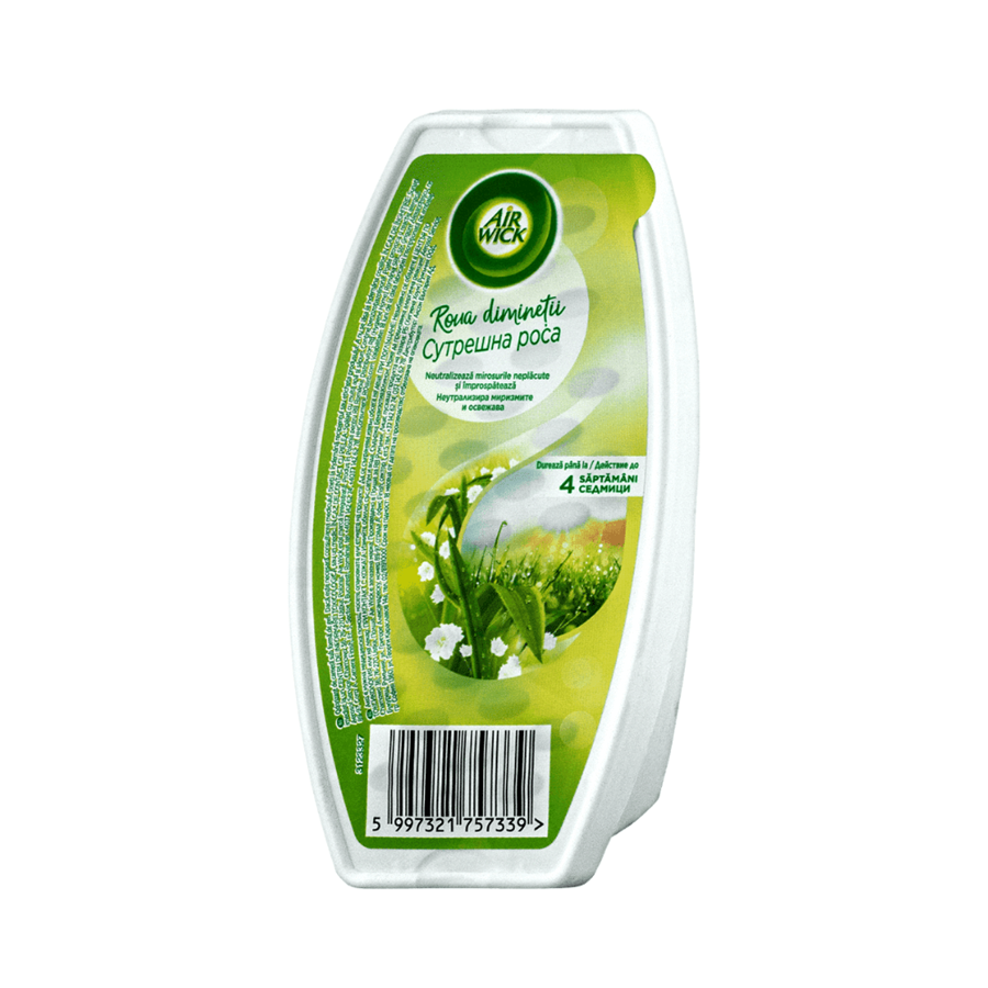 AIR WICK AMB. GEL 150ML. MORNING DEW