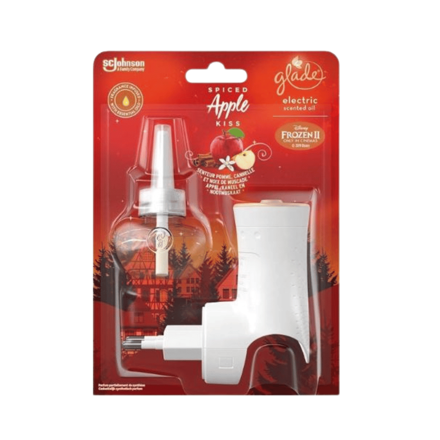 GLADE AMBIENTADOR ELÉCTRICO SPICED APPLE KISS