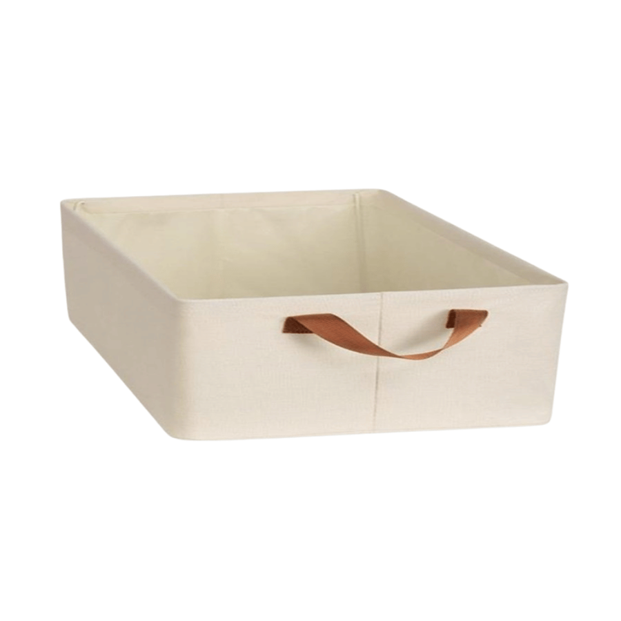 CAIXA MULTIUSOS 47X28X20CM CREME