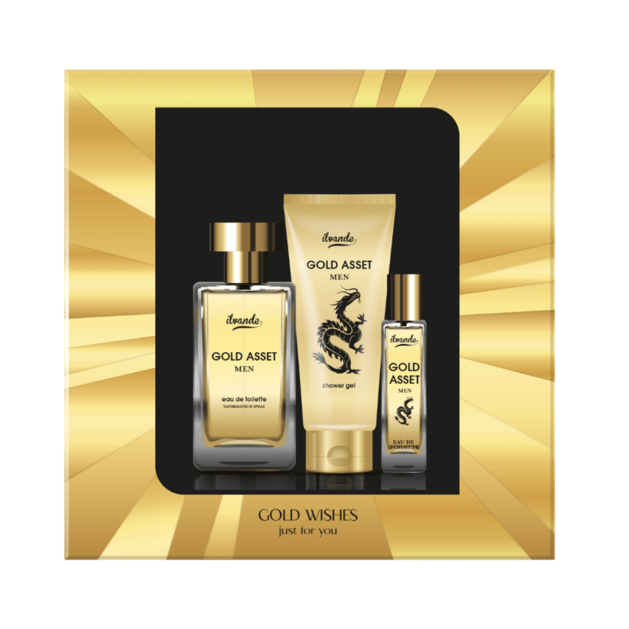 ILVANDE GIFTSET MEN GOLD ASSET