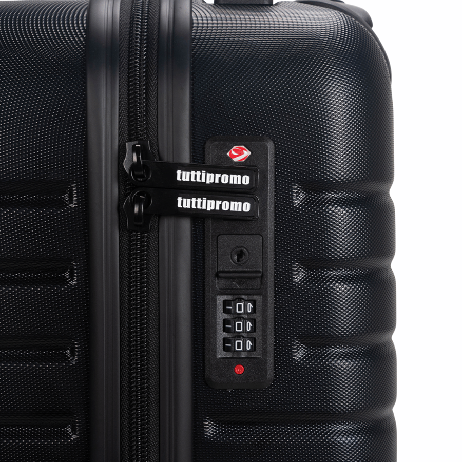 MALA VIAGEM 40X25X20CM PRETA