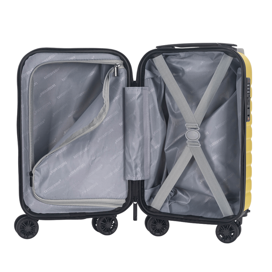 MALA VIAGEM 40X25X20CM AMARELA