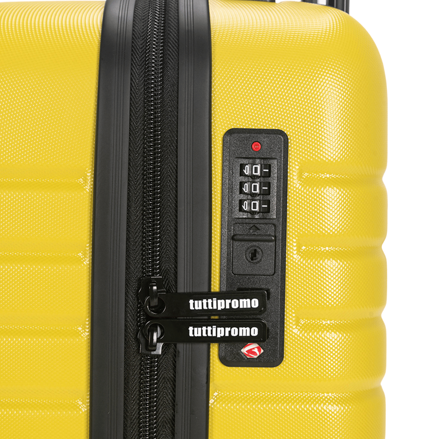 MALA VIAGEM 40X25X20CM AMARELA