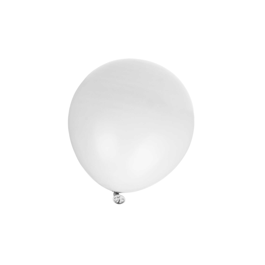 BALÕES 30CM BRANCO C/8