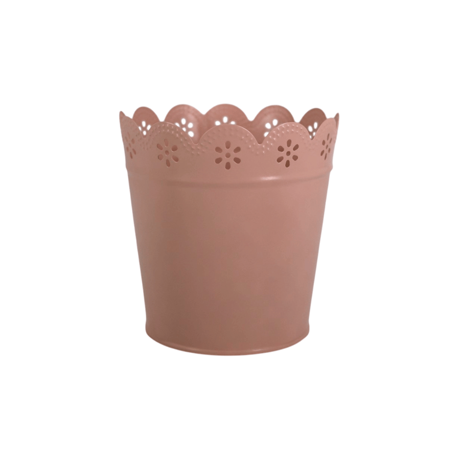 VASO METAL ROSA