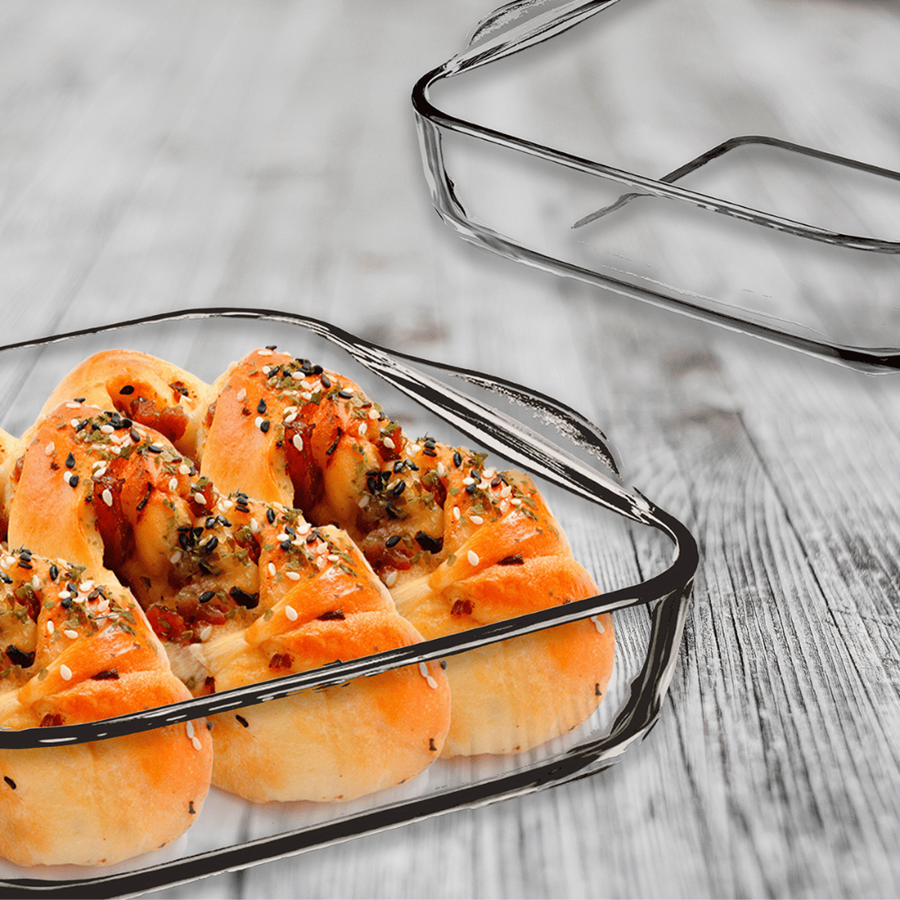 MYGLASS TABULEIRO FORNO QUADRADO C/2