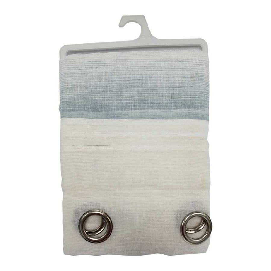 CORTINA RISCA AZUL 140X250CM