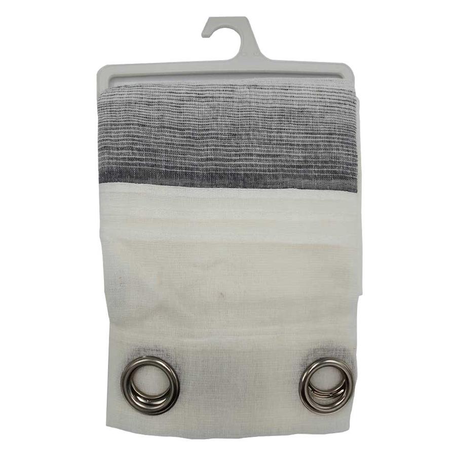 CORTINA RISCA CINZA 140X250CM