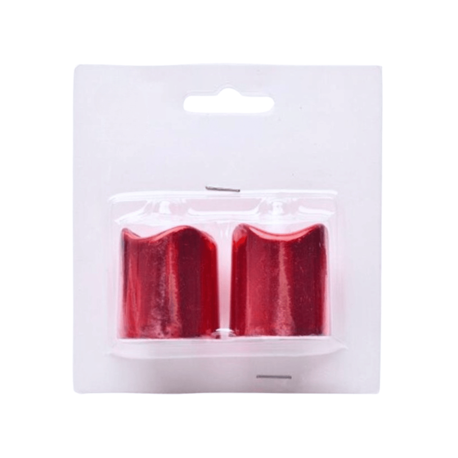 VELA LED C/2 VERMELHA