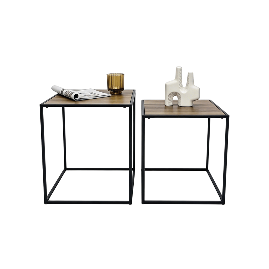 MESA APOIO METAL C/MDF C/2