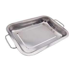 TABULEIRO C/ASAS INOX 40X30X7CM