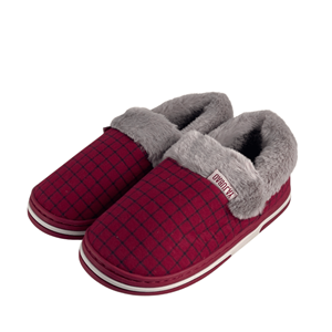 PANTUFA SRA QUADRADOS BORDÔ 38-39 PANTUFA SRA QUADRADOS BORDÔ 38-39