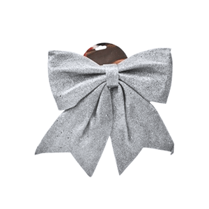 LAÇO NATAL 25X30CM PRATEADO LAÇO NATAL 25X30CM PRATEADO