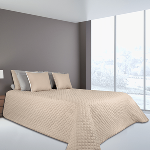EXOTICA COLHA C/ALMF. BEGE CASAL 250*260CM