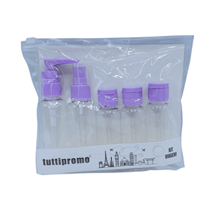 NECESSAIRE VIAGEM 5PCS LILÁS NECESSAIRE VIAGEM 5PCS LILÁS