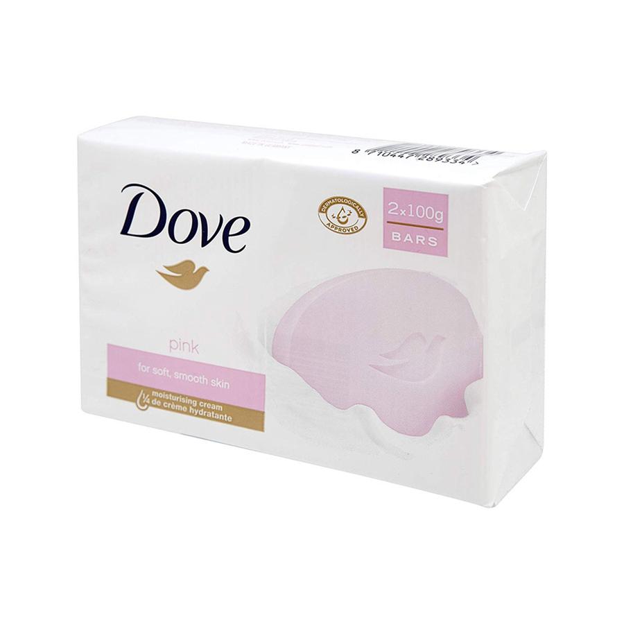 DOVE SABONETE CONJUNTO 2 PINK