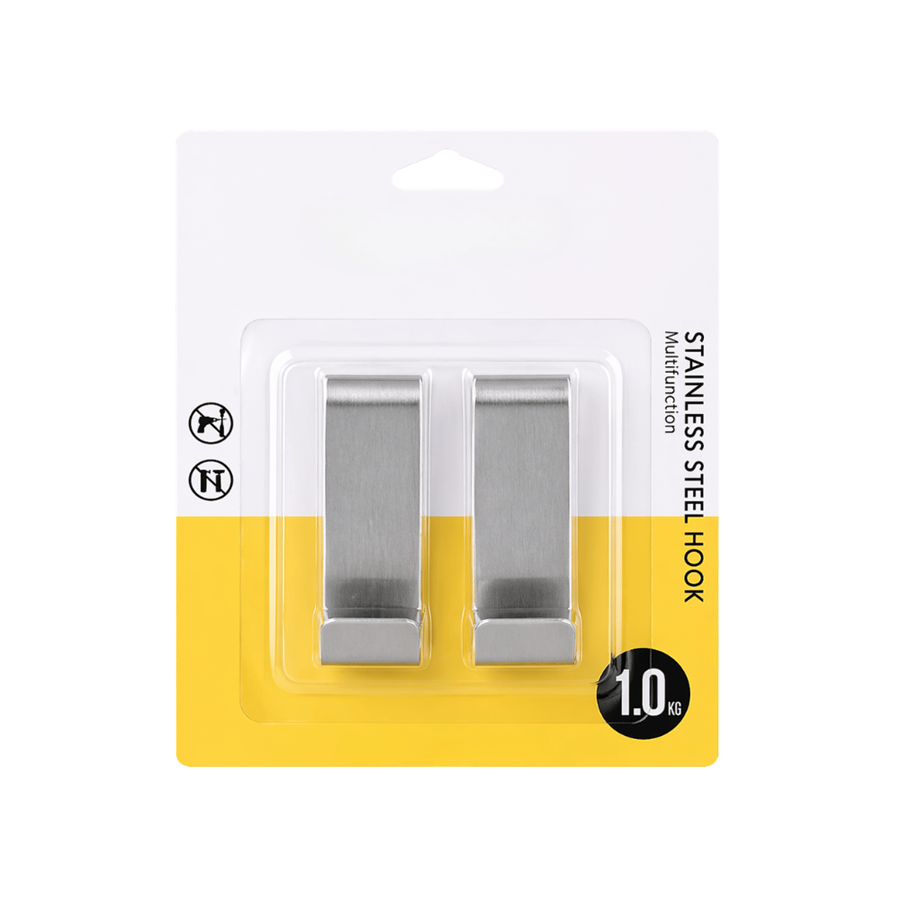 CABIDE ADESIVO 2UN 7,5X2X2CM